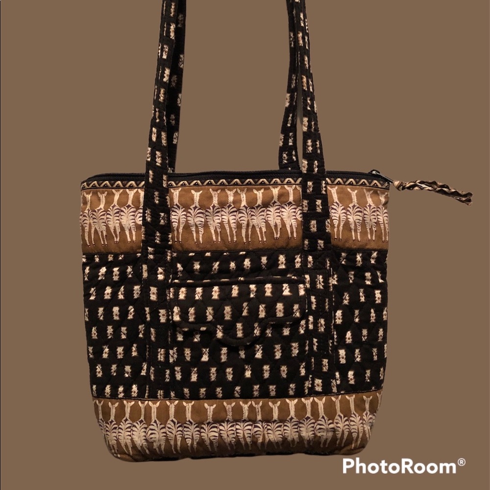 Vera Bradley Zebra Design Village Tote